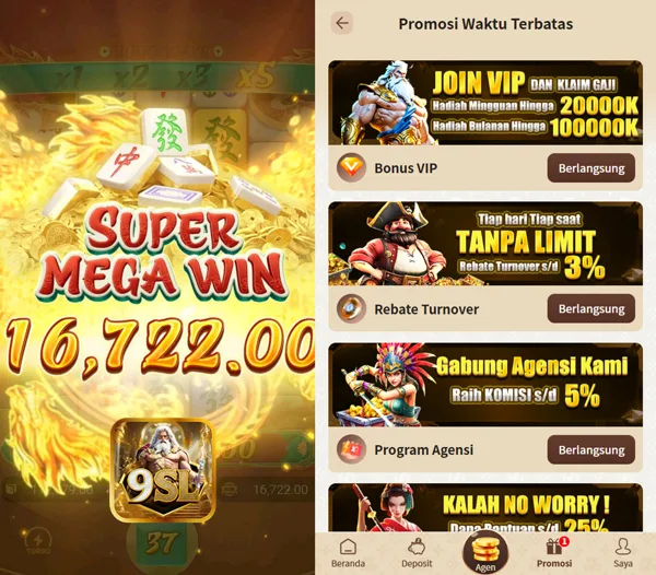 9SL 2026 Slot Gacor RTP Tinggi